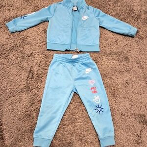 Kids Blue Tracksuit Set